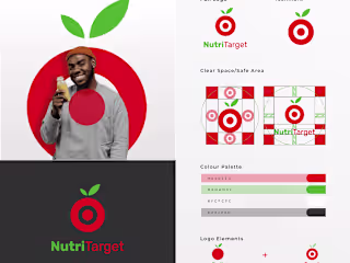 NutriTarget Brand Identity Design