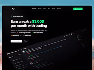 TradeProElite: Landing Page Design