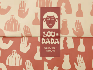Loudada brand identity 
