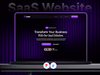 Leon – SaaS Website Framer Template