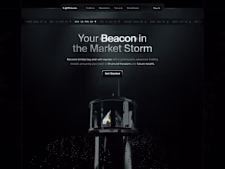 Lighthouse - Trading Company Landing Page