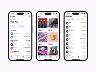 Defi Crypto Wallet iOS App  