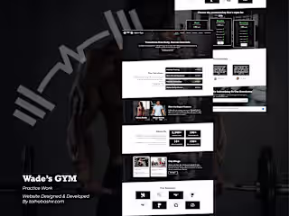 Website Development For GYM