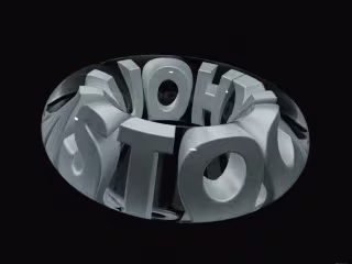 Stockholm 3D Word Design