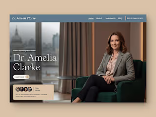 The Ultimate Framer Website for Psychologists