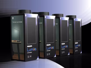 After Use Packaging + Logo Design - Philips Lumos