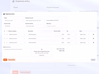Accounting Saas UI Design
