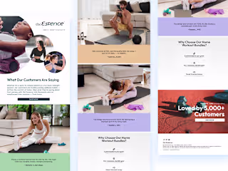 Email Newsletter Design — Wellness Brand