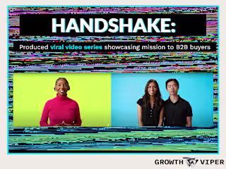 Handshake commercial - "Start Somewhere"