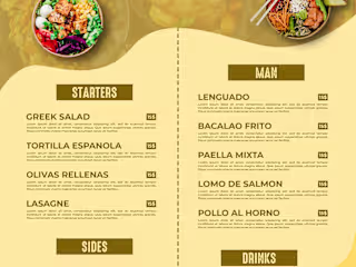 RESTAURENT FOOD MENU