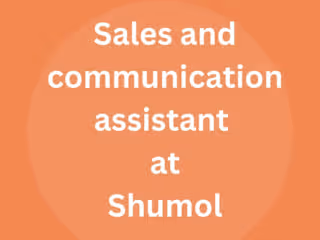 Sales and Communication Assistant