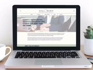 Hall Bloch: Law Firm Website - Erica Neubauer