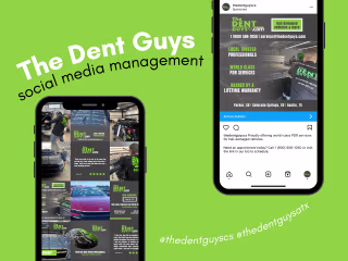 The Dent Guys Social Media Management