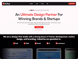 Premium Design Studio Landing Page