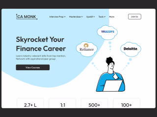 Website UI - Home Page/Landing Page :: Behance