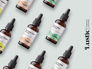 Lustic Premium Skincare Branding on Behance