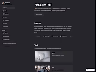Phil Huges - Freelance web designer and digital marketing consu…