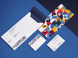 HARFUN | Art Studio | Visual Identity design