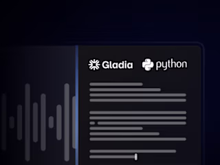 Transcribing long audios with Whisper using Python and Gladia A…