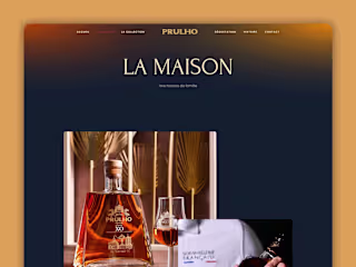 Cognac Pruhlo Website