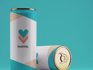 Bubbly: Where Heartfelt Design Meets Refreshing Sparkle