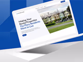 Homecore - Business site for a property rental company