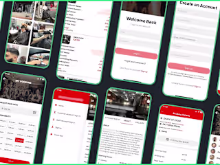 Barber Appointment Booking Android/iOS App