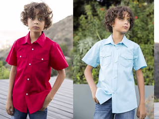 Boy’s Casual Button Down Shirts