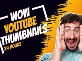 do YOUTUBE thumbnail design