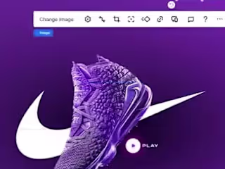 Web Design Timelapse Nike Homepage Wix Studio (Webpage Desig…