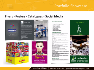 Company Profiles, Product Catalogues 