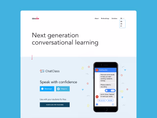 ChatClass: Visual identity and website design 
