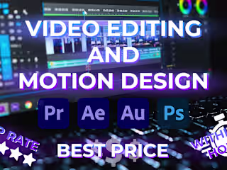 Video Editing & Motion design
