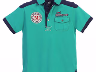 Boys’ Polo Shirts with Embroidery 