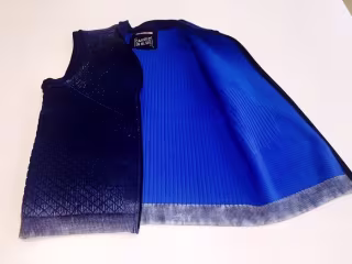 Innovative Seamless Denim athleisure jacket   