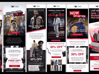 Jordan Craig Black Friday-Cyber Monday Campaign