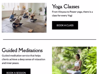 Email Marketing Welcome Sequence for Yoga Brand