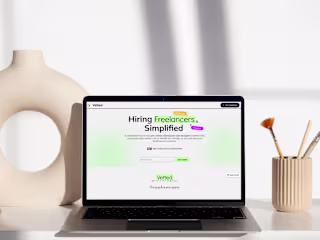 Landing Page Design and Development for Vetted