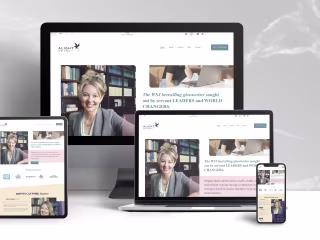 Ghostwriter Squarespace Website