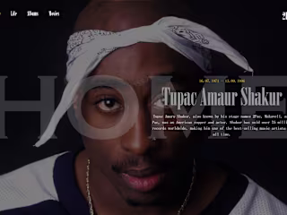 Tupac Amaur Shakur
