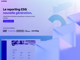 Kiosk — ESG Reporting Platform