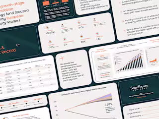Pitch Deck/ Presentation Design for a VC Model
