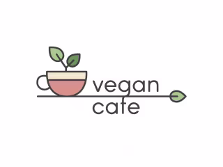 Vegan Cafe Logo