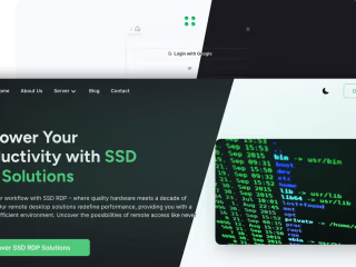 HostnServer Project & Page Design and Development