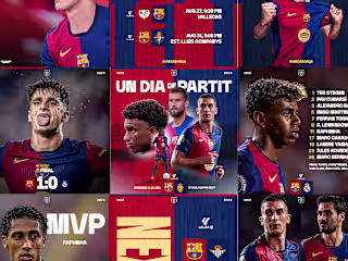 FC Barcelona - Social Media Rebrand