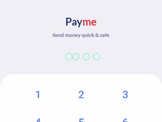 Money transfer app (Payme) 