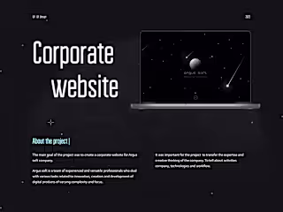 Argus Soft Website redesign
