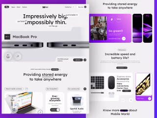 Product Website Design (Ui)