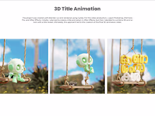 Onam 3D Animation | Blender 4.2 :: Behance