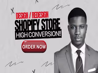 SHOPIFY WEBSITE DESIGN 